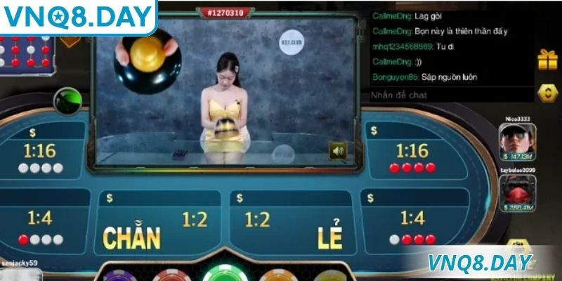 Trò chơi xóc đĩa trực tuyến với bàn cược chất lượng