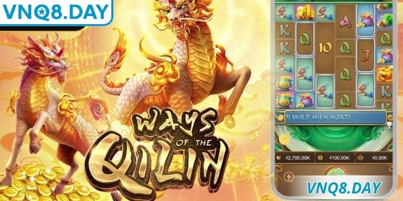 Kỳ Lân Mách Nước – Game Nổ Hũ Siêu Hấp Dẫn Tại VNQ8 2 Đặt cược và tiến hành vòng quay trong vài giây